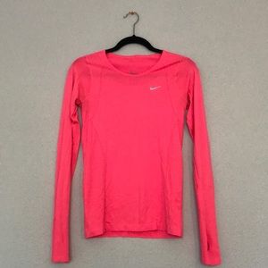 Nike dri-fit long sleeves top